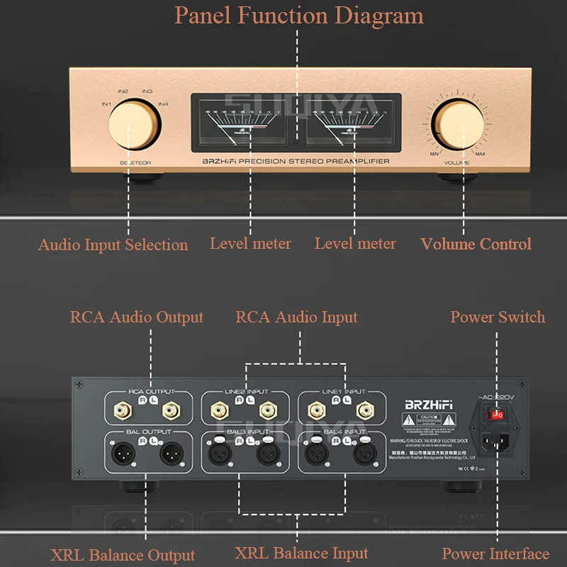 preampli haute fidelite breizh clone d'accuphase c 245 ( vu