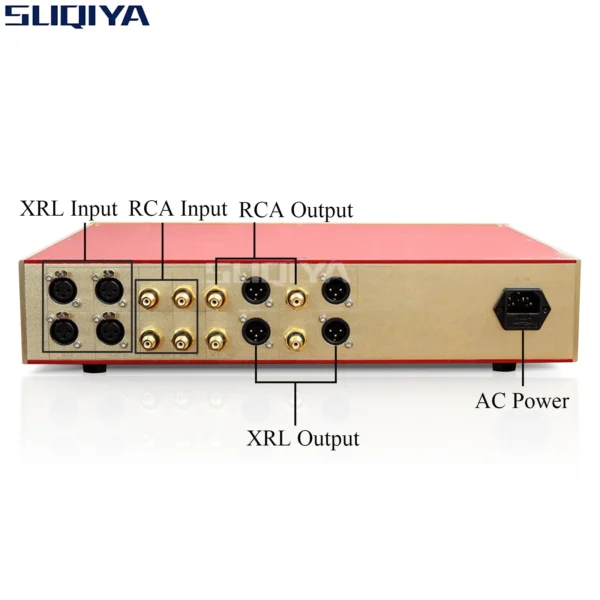1:1クローン FM266 コントロールアンプ XLR出力バージョン SUQIYA-Clone FM266 Flagship Line Fully Balanced Fever Preamplifier