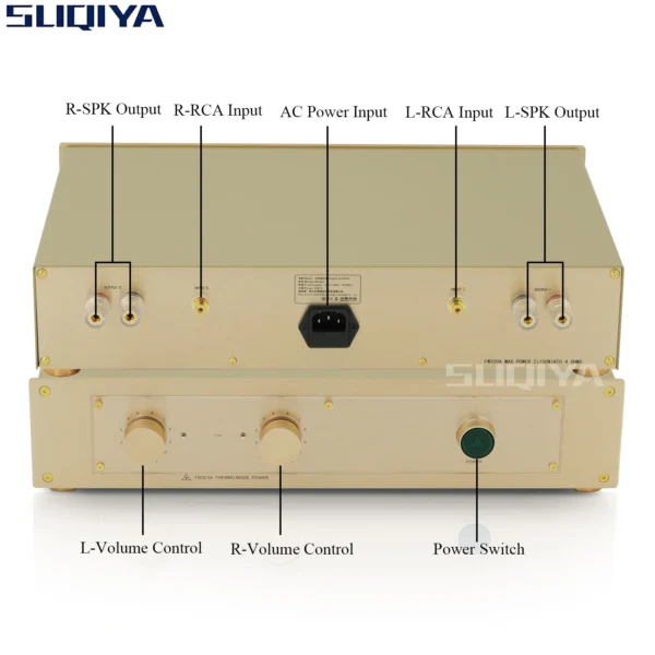 SUQIYA-Clone FM300A FM ACOUSTICS Hi-Fi Audio 150W*2 4Ω 80W*2 8Ω