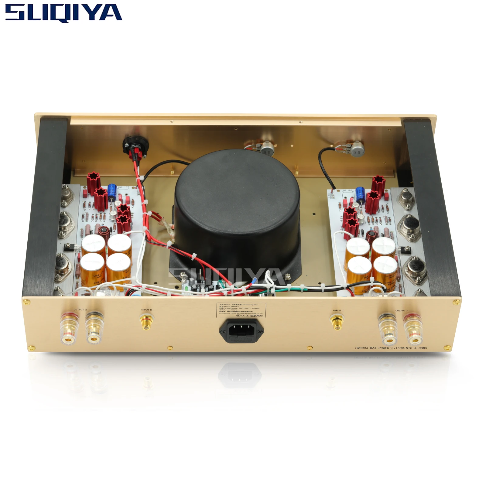SUQIYA-Clone FM300A FM ACOUSTICS Hi-Fi Audio 150W*2 4Ω 80W*2 8Ω