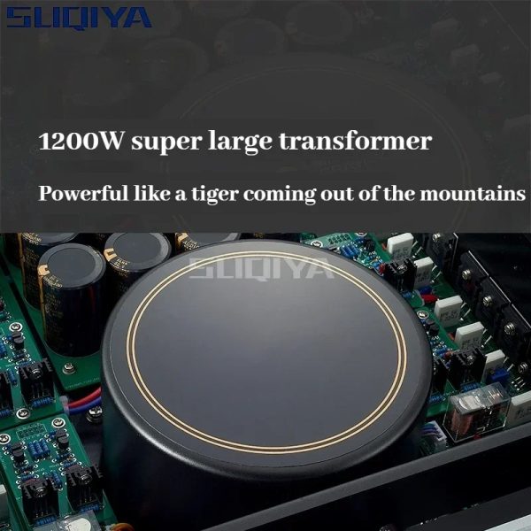 MPA-02 amplifier SUQIYA-MPA-02 Class A and B High-power Hi-Fi Integrated Amplifier Fully Balanced with Tone Support Remote Control Amplifier