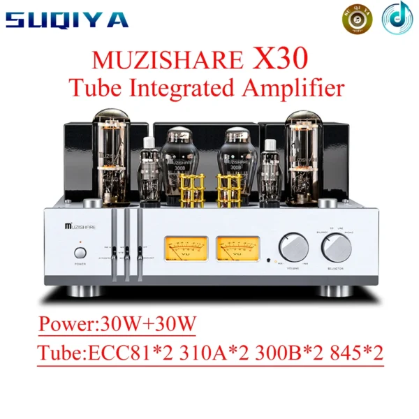 SUQIYA-MUZISHARE X30 Hi-END Single-ended 30W Class A 300B Push 845