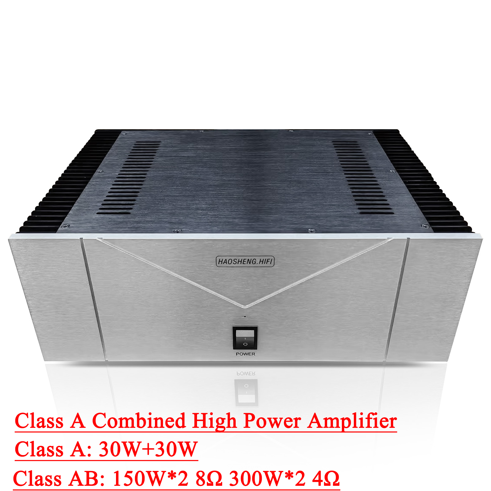 SUQIYA SU50 Combined Pure Post-stage HIFI High-power Class A 30W*2 Power Amplifier with Balanced Input