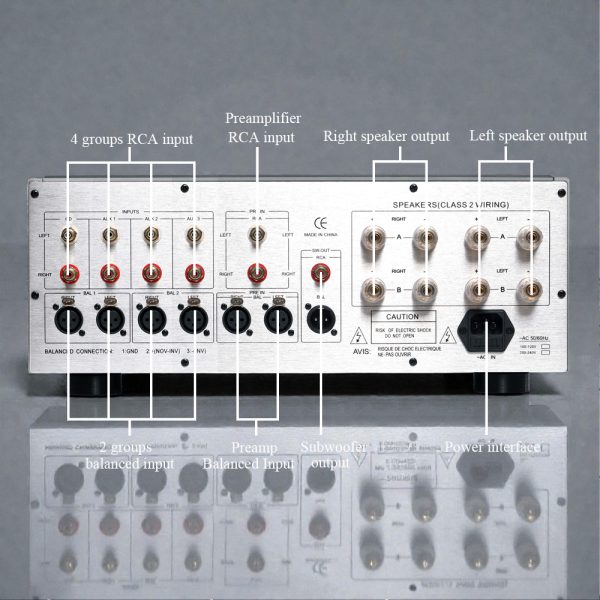 transparent-Photoroom (42) SUQIYA-MPA-02 Class A and B High-power Hi-Fi Integrated Amplifier Fully Balanced with Tone Support Remote Control Amplifier