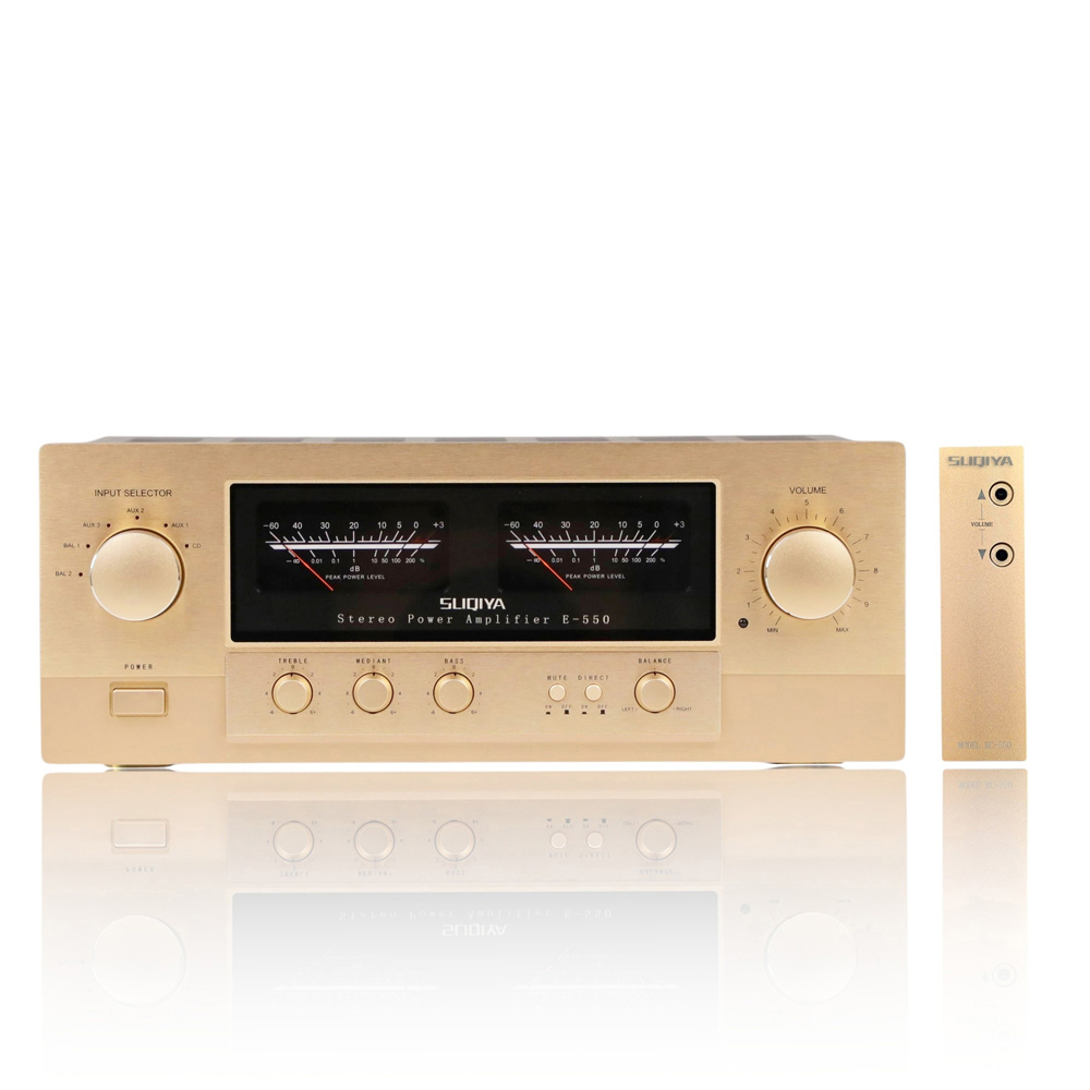 SUQIYA Reference  Master Series C3850 Preamplifier & E550 Class A/B Fully Balanced Power Amplifier Combo