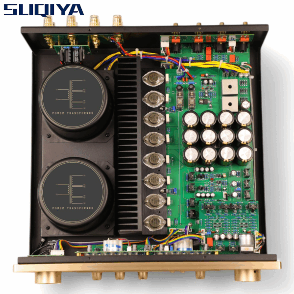 S273f64e8e8404c869c857eded4d75b2bM SUQIYA Reference Master Series C3850 Preamplifier & E550 Class A/B Fully Balanced Power Amplifier Combo
