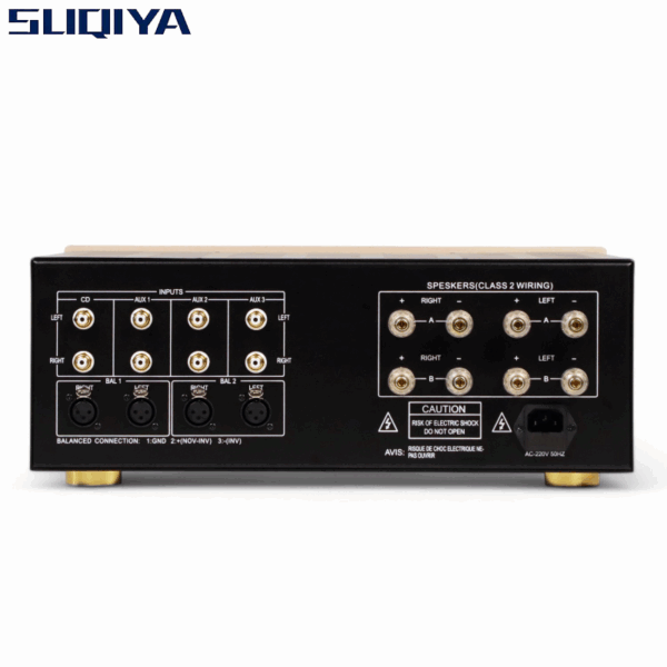 S7756108003d145efbec514fb89320379J SUQIYA Reference Master Series C3850 Preamplifier & E550 Class A/B Fully Balanced Power Amplifier Combo